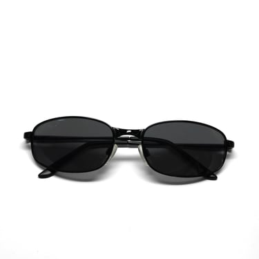 True Vintage Late 90s Wire Rectangle Frame Sunglasses 