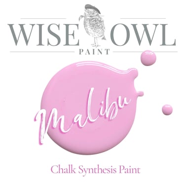 MALIBU Limited Edition Wise Owl Chalk Synthesis Paint Barbie Pink