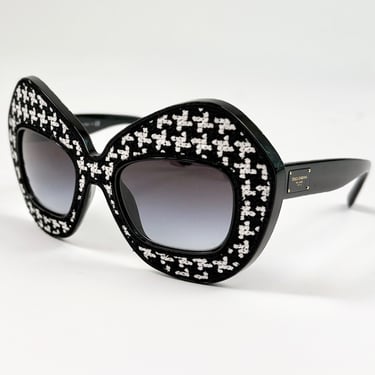 Dolce and Gabbana Tweed Sunglasses