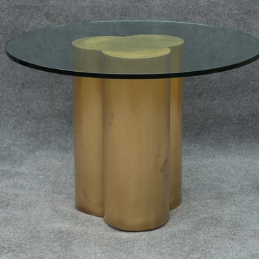 Vintage Curtis Jere Brass Trefoil Clover Form 42