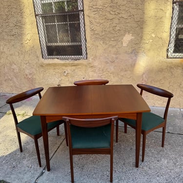 Mid-Century Modern Dining Table - Danish modern dining set 