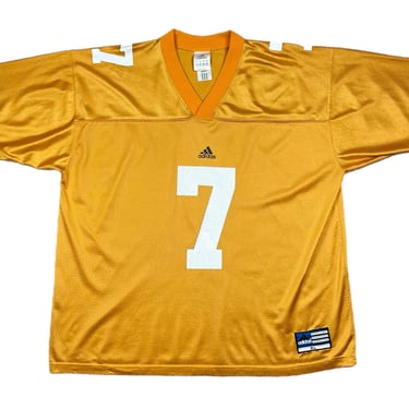 Vintage 90s/Y2K Adidas University of Tennessee Volunteers Football #7 Home Jersey (XL) 