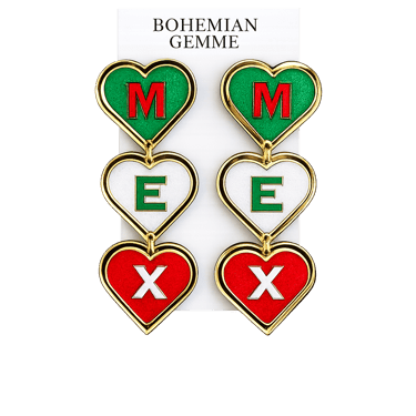 Limited Edition Mi Corazón México Earrings