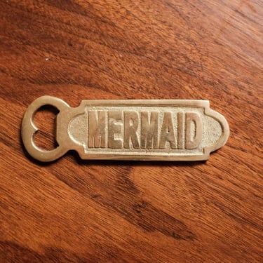Brass Mermaid Bottle Opener 