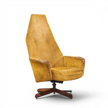 Adrian Pearsall Mid Century Swivel Chair - mcm 