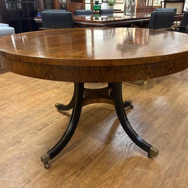 John Widdicomb Inlaid Extension Dining Table