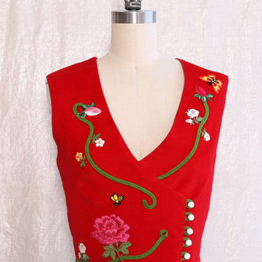 Fairy Tale Velveteen Vest S