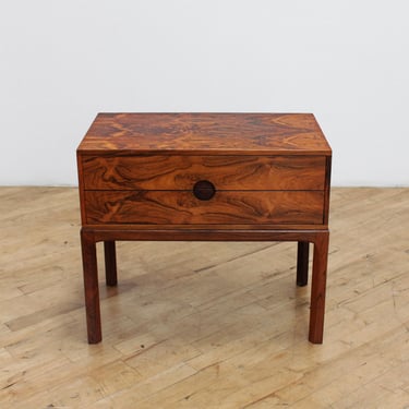 Kai Kristiansen Bedside Table for Aksel Kjersgaard Odder Cocobolo Rosewood 