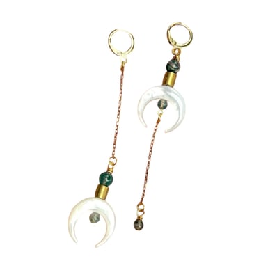 XTRA Crescent Horn Earrings