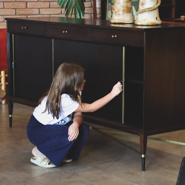 Paul McCobb for Calvin Credenza in Stained Mahogany