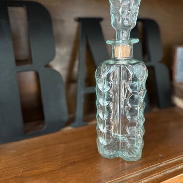 Vintage Ezra Brooks Whiskey  Bourbon Bottle Decanter 