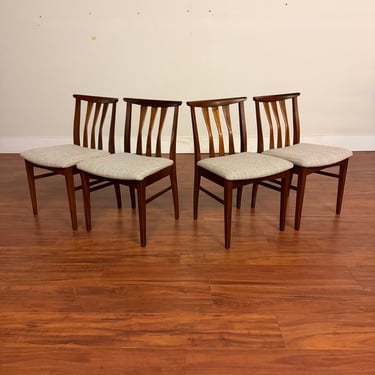 Vintage Mid-Century Dining Chairs Set of 4