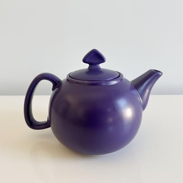 Vintage Chantal Purple Ceramic 1 Quart Teapot 2000s 