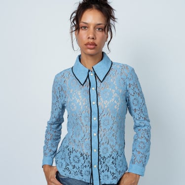 No. 6 Blue Anaise Top