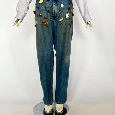 Vintage Embellished denim