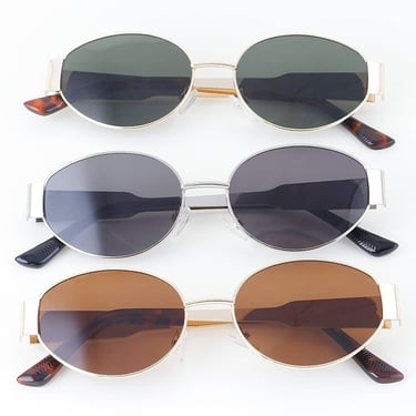 Modern Tinted Round Sunglasses