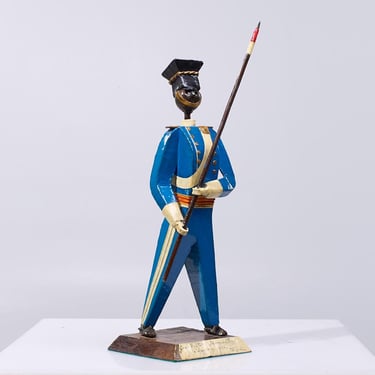 Manuel Felguérez Mid-Century Mexican Metal Toy Soldier (1 of 7) - mcm 