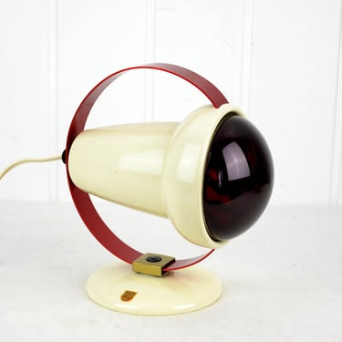 Heat lamp Charlotte Perriand for Philips infrared table lamp design light lamp desk 50s mid century industrial 