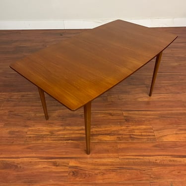 A.H. McIntosh Teak Butterfly Leaf Dining Table