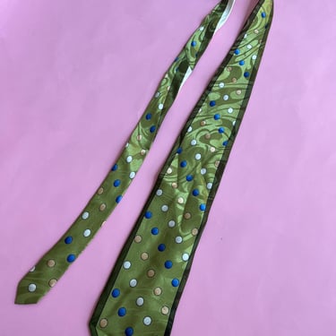 VTG 90s Polka Dot Necktie 
