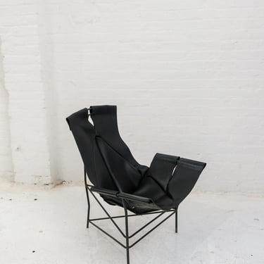 Wrought Iron Jerry Johnson Leather Sling: RENTAL