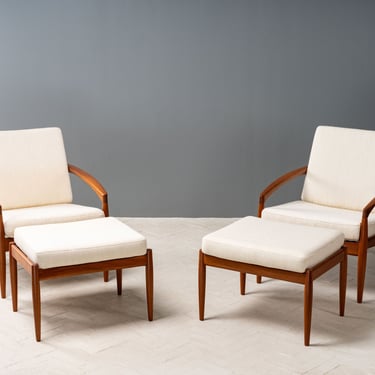 Pair of Kai Kristiansen Paper Knife Chairs