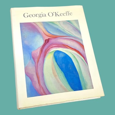 Vintage Georgia O'Keeffe Book Retro 1980s Contemporary + Art and Letters + National Gallery of Art +  Hardback + Modern Coffee Table Book 