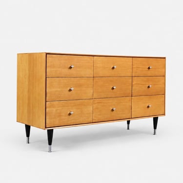 Mid-Century Modern  9-Drawer Dresser by Raymond Loewy for Mengel, c.1950's 