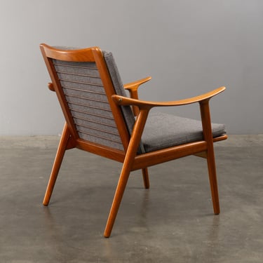 Fredrik Kayser Mid-Century Modern Teak Lounge Chair for Vatne of Norway 