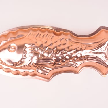 Copper Colored Fish Mold 