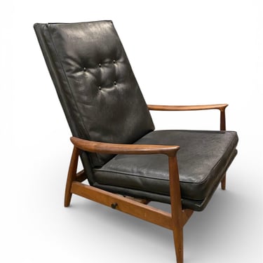 Milo Baughman Reclining Lounge Chair 