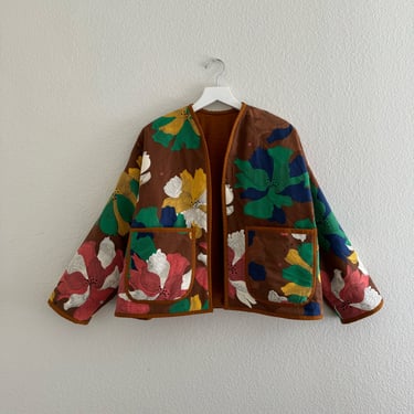 Autumn quilting jacket
