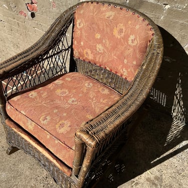 Antique Wicker Rocker