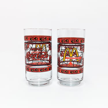 Vintage Collector McDonalds Glasses 