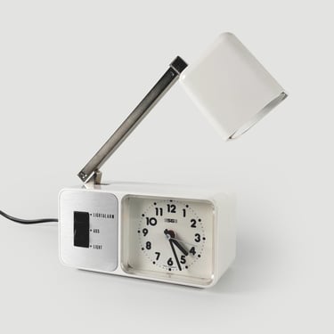 Vintage ESGE NB 138 Alarm Clock Lamp – 1970s German Space Age Telescopic Desk Lamp – Original Box 