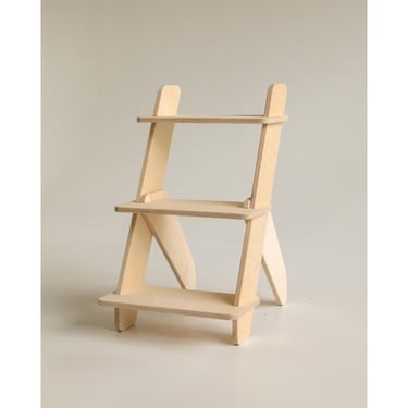 Tiered Minimalist Side Table - Nightstand - Bedside Table by Sapling Studio 