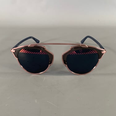 DIOR Navy Rose gold Not Listed Sunglasses & Eyewear