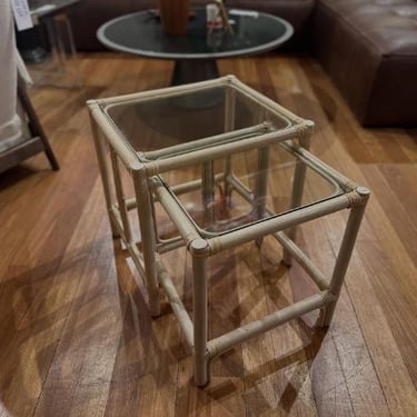 MCM Bamboo Nesting Tables