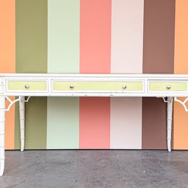 Baker Faux Bamboo Desk