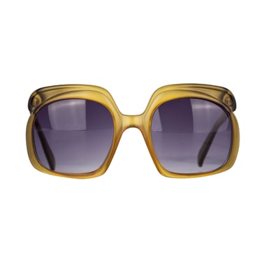 Christian Dior Vintage Matte Amber Model 2009 Sunglasses