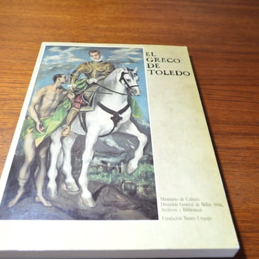El Greco de Toledo, 1st ed. Spanish Softcover, 1982 