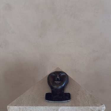 Brutalist Face Wall Sculpture