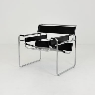 Mid century Bauhaus Original Wassily Chair B3 by Marcel Breuer for Gavina, Italy, 1960s 