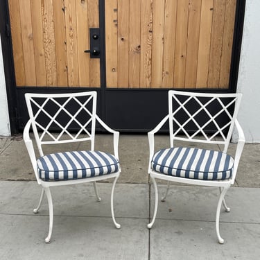 Brown Jordan Pair of vintage Patio Chairs 