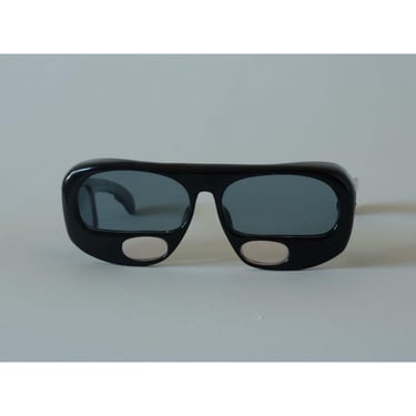 Vintage Japan Fisherman Polarized Bifocal Sport Wrap +2.50 Strong 