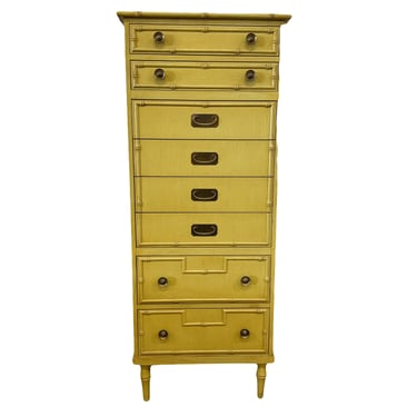 CUSTOMIZABLE:  Faux Bamboo Lingerie Chest 