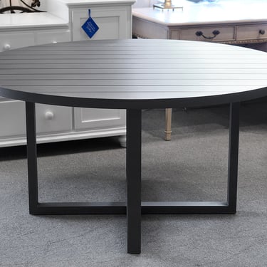 Restoration Hardware Aegean Aluminum 60" Round Outdoor Dining Table