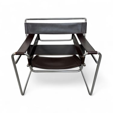 Mid-Century Modern Knoll Wassily Lounge Chair 