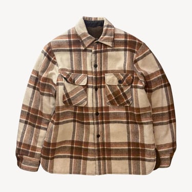 Vintage 1970s Wool Flannel Jacket Size S/M 