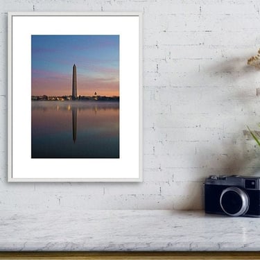 Washington DC Photo, Washington Monument Print, Washington DC Print, National Mall Art, Washington DC Sunrise Wall Art, Travel Photography 